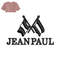 Jena Paul Flag Embroidery Logo For T-shirt..jpg
