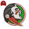 Joker Embroidery Logo For Cap..jpg