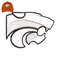 Kansas Embroidery 3d puff logo for Cap..jpg