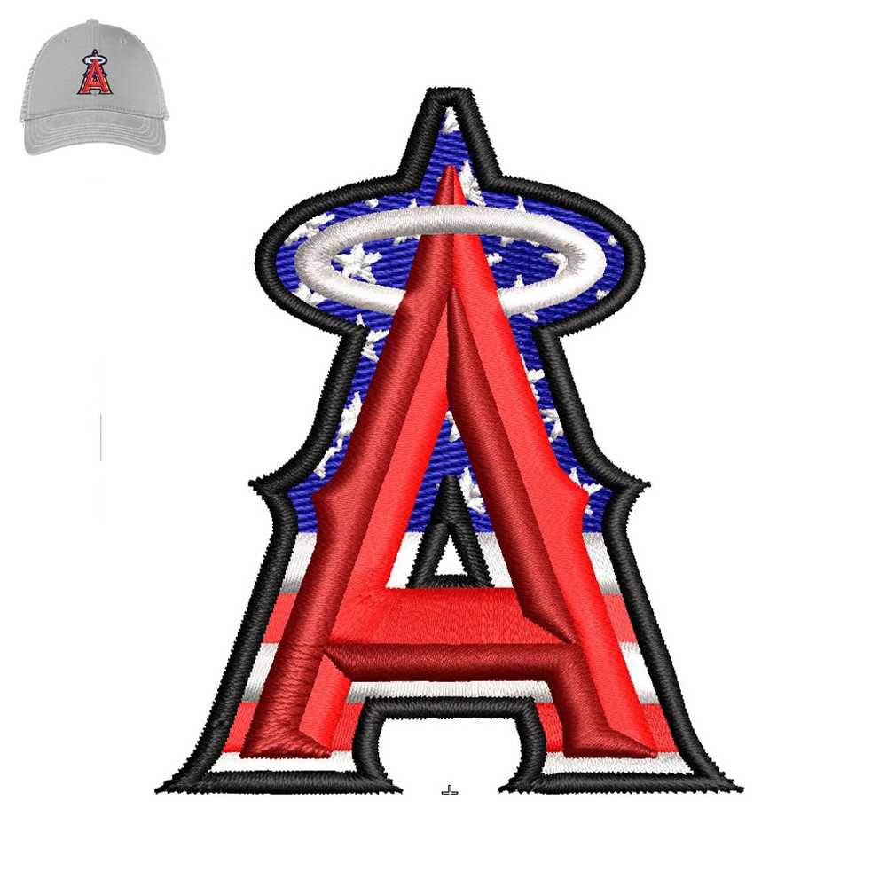 Las Angeles 3d puff Embroidery logo for Cap..jpg