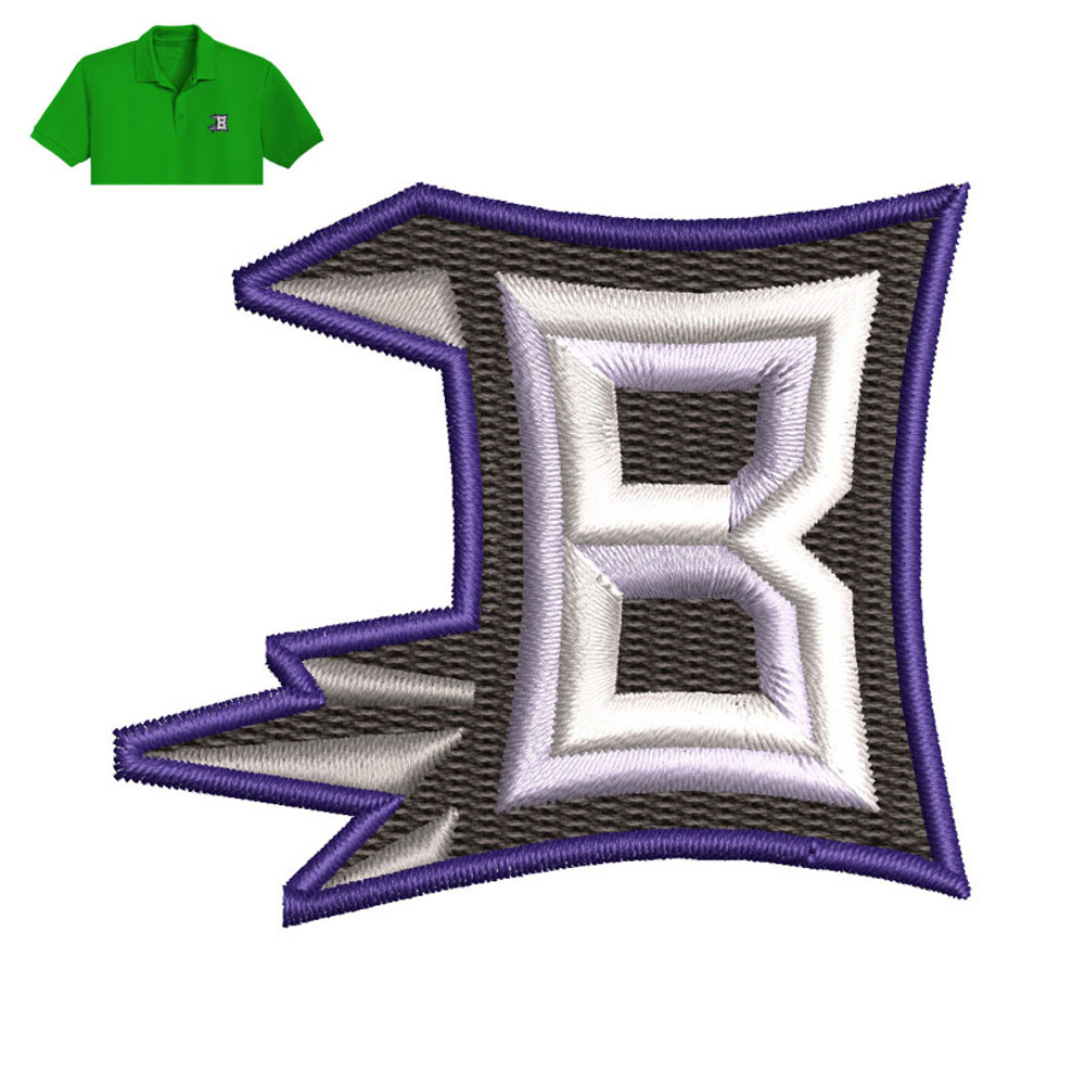 Letter B Embroidery logo for Polo Shirt..jpg
