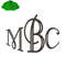Letter MBC Embroidery logo for Polo Shirt..jpg