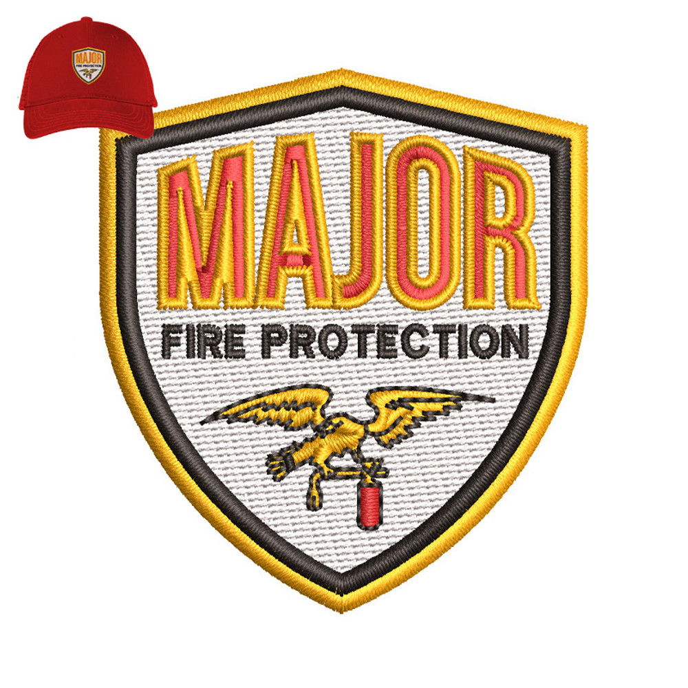 Major fire protection Embroidery logo for cap..jpg
