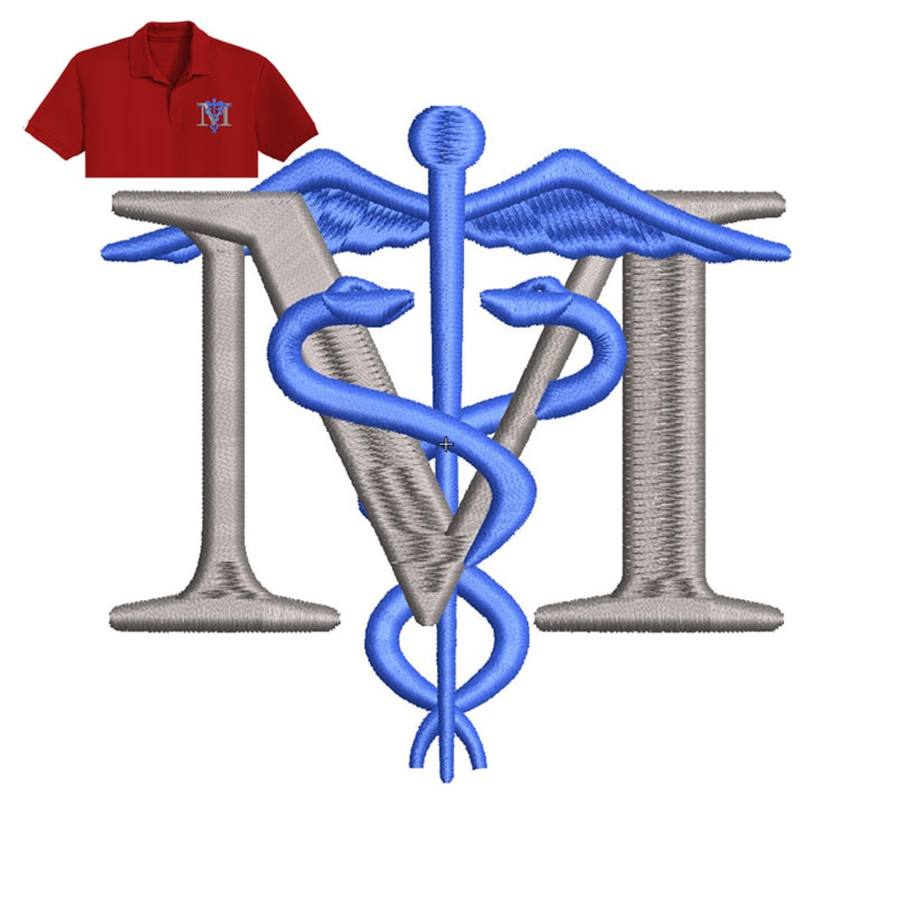 Medical Numerology Embroidery logo for Polo Shirt..jpg