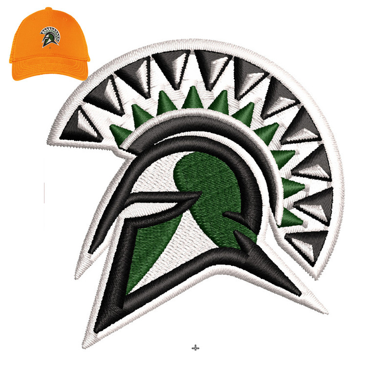 Michigan State 3D Puff Embroidery logo for Cap ..jpg