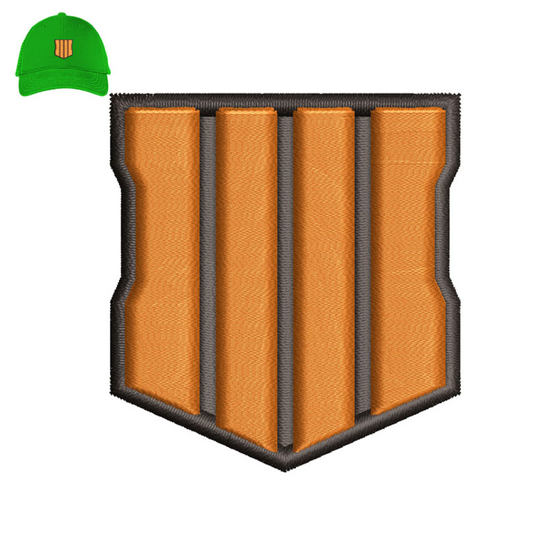 Military Rank 3d Puff Embroidery logo for Cap..jpg