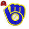 Milwaukee Brewers 3d puff Embroidery logo for Cap. 2.jpg