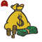 Money Bag Embroidery logo for Cap..jpg
