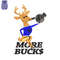 More Bucks Embroidery logo for Bag..jpg