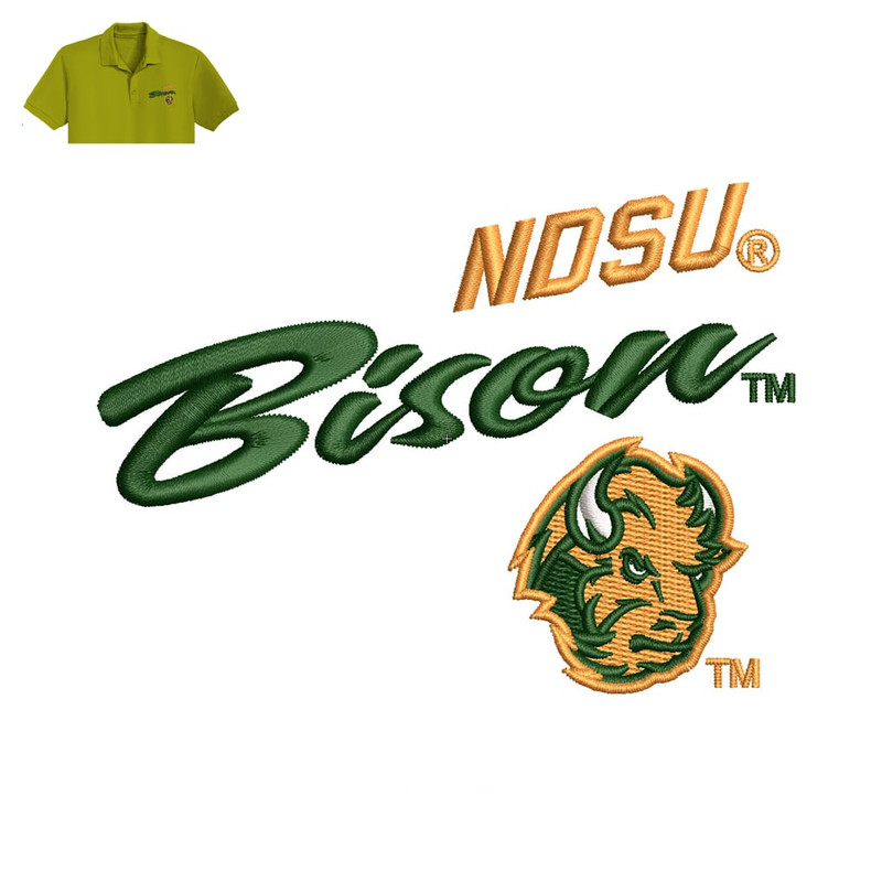 Ndsu Bisou Embroidery logo for Polo Shirt ..jpg