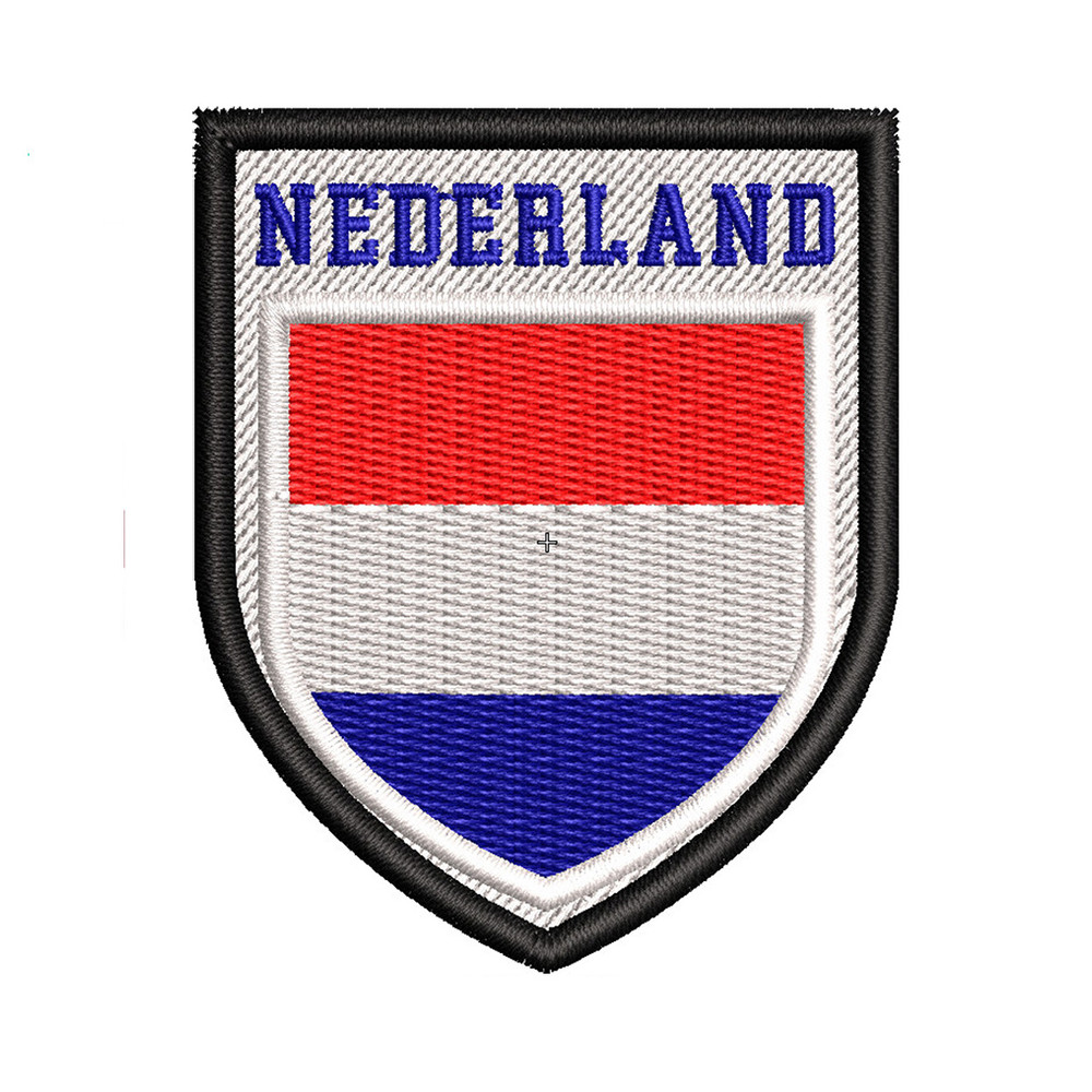 Nederland Flag Embroidery logo for patch ..jpg