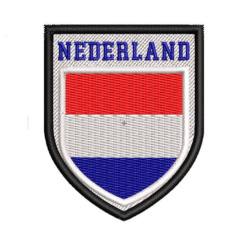 Nederland Flag Embroidery logo for patch ..jpg