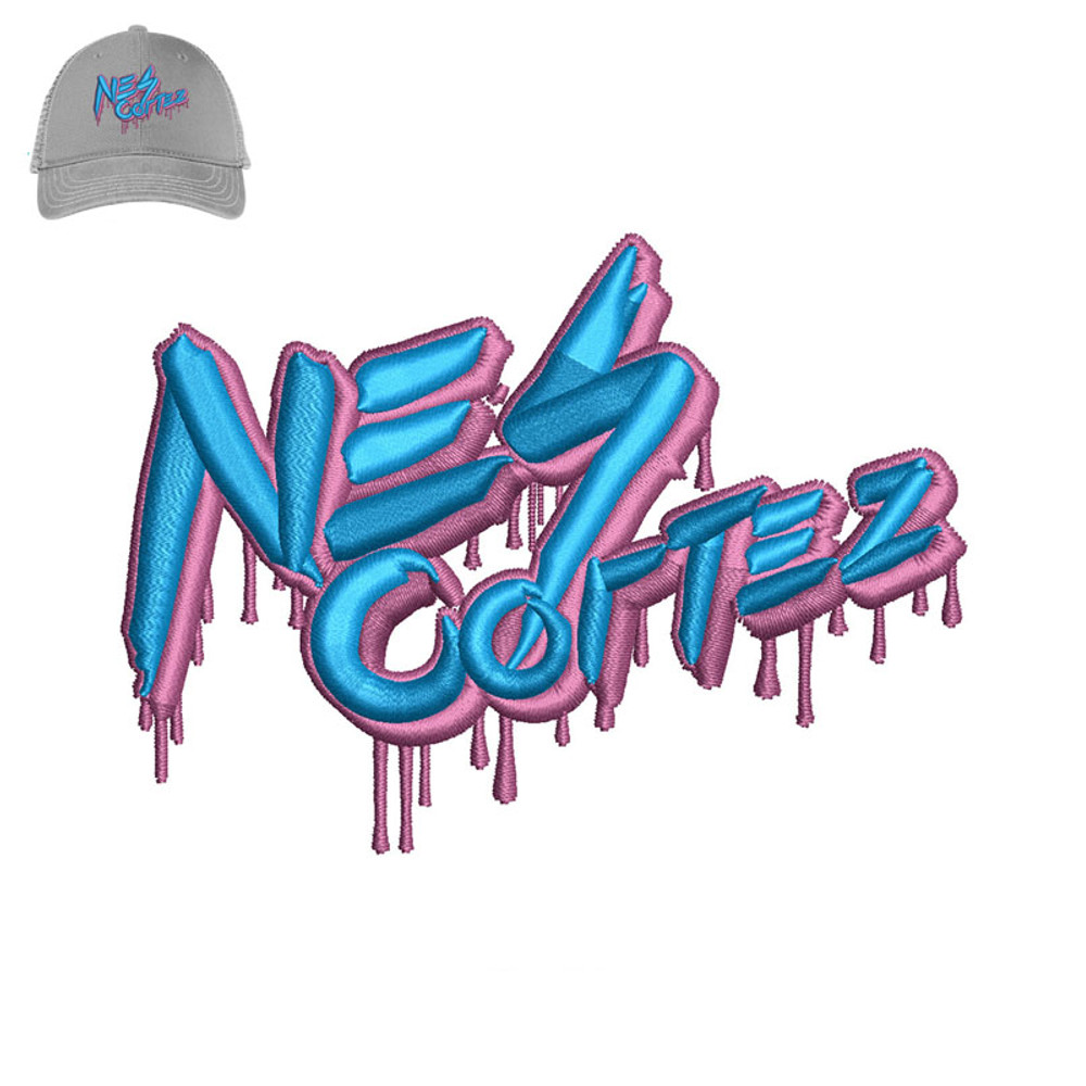 Nes Cortez 3d puff Embroidery logo for Cap..jpg