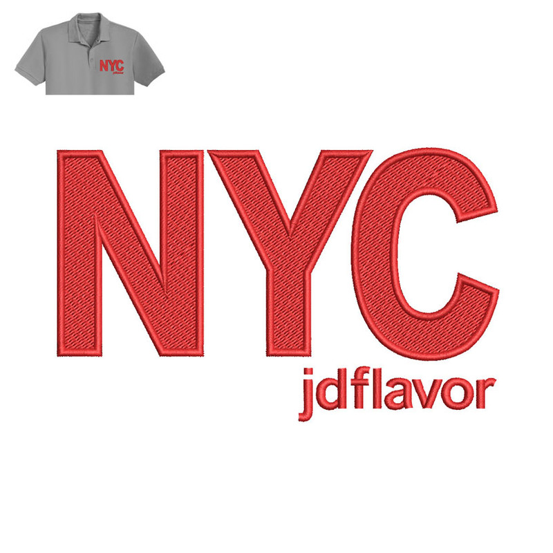 NYC Jdflavor Embroidery logo for Polo Shirt..jpg