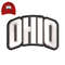 OHIO Embroidery 3D Puff Logo For Cap..jpg