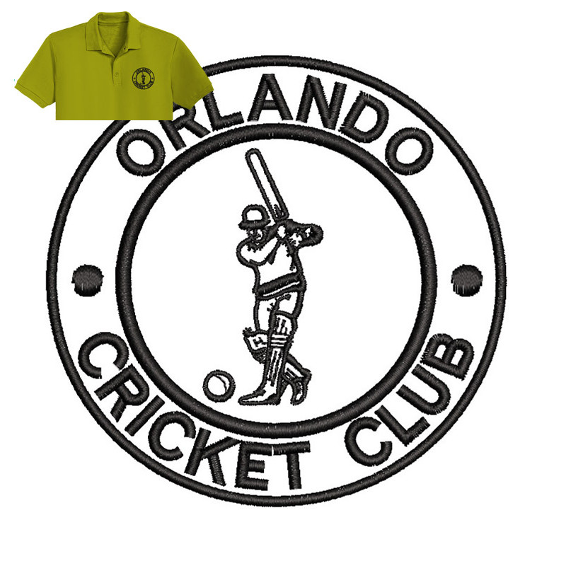 Orlando Cricket club Embroidery logo for Polo Shirt..jpg