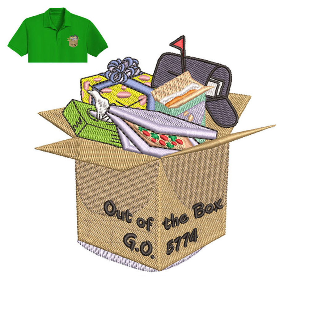 Out Of The Box Embroidery logo for Polo Shirt..jpg