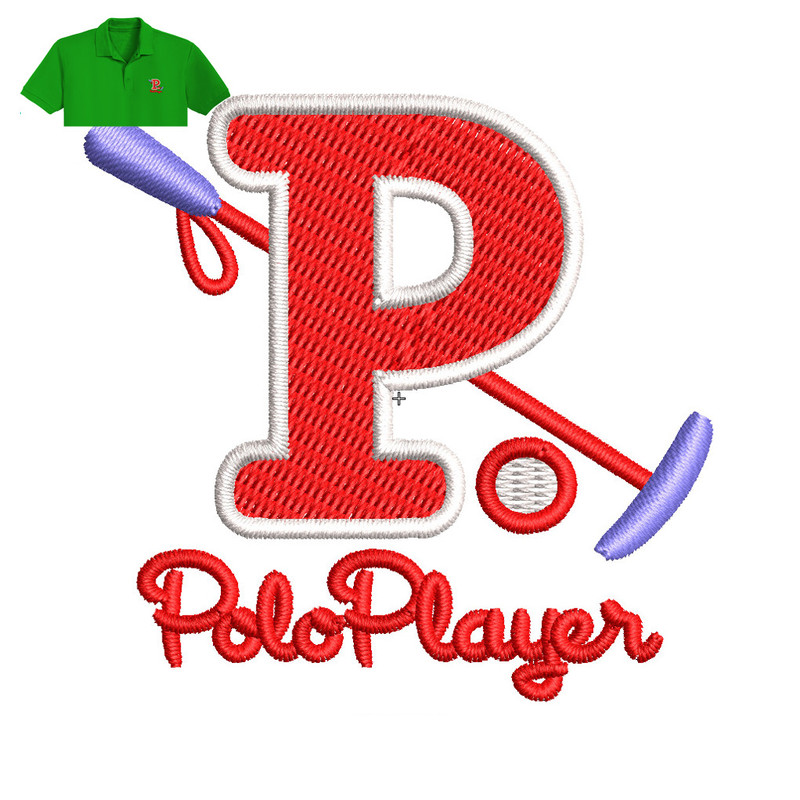 Polo Player Embroidery logo for Polo Shirt..jpg