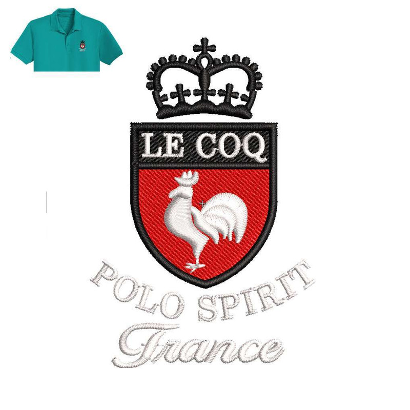Polo Spirit Embroidery logo for Polo Shirt..jpg