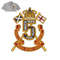 Polo team Flag Embroidery logo for Polo Shirt..jpg