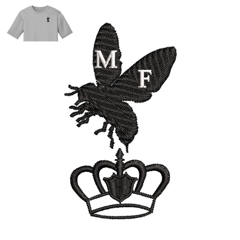 Queen Bee Embroidery logo for T Shirt..jpg