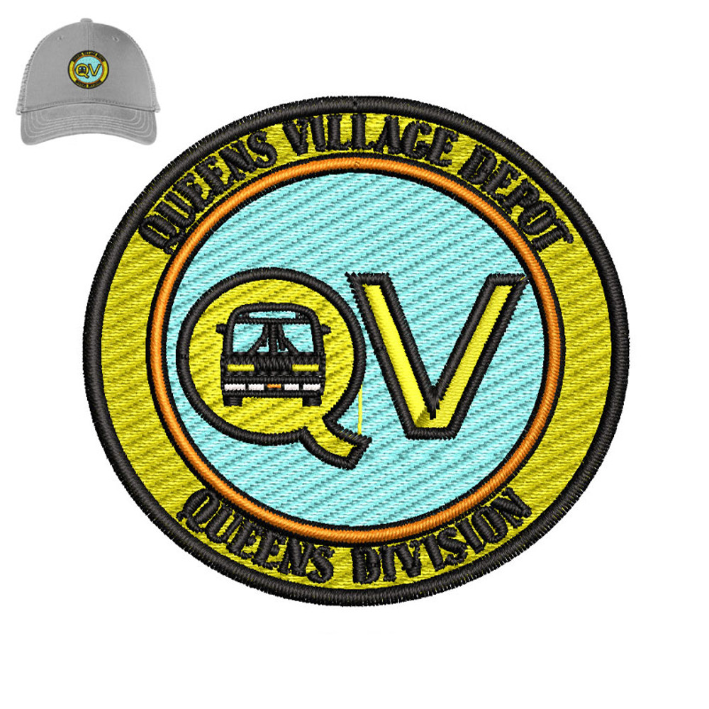 Queen Village Depot Embroidery logo for cap..jpg