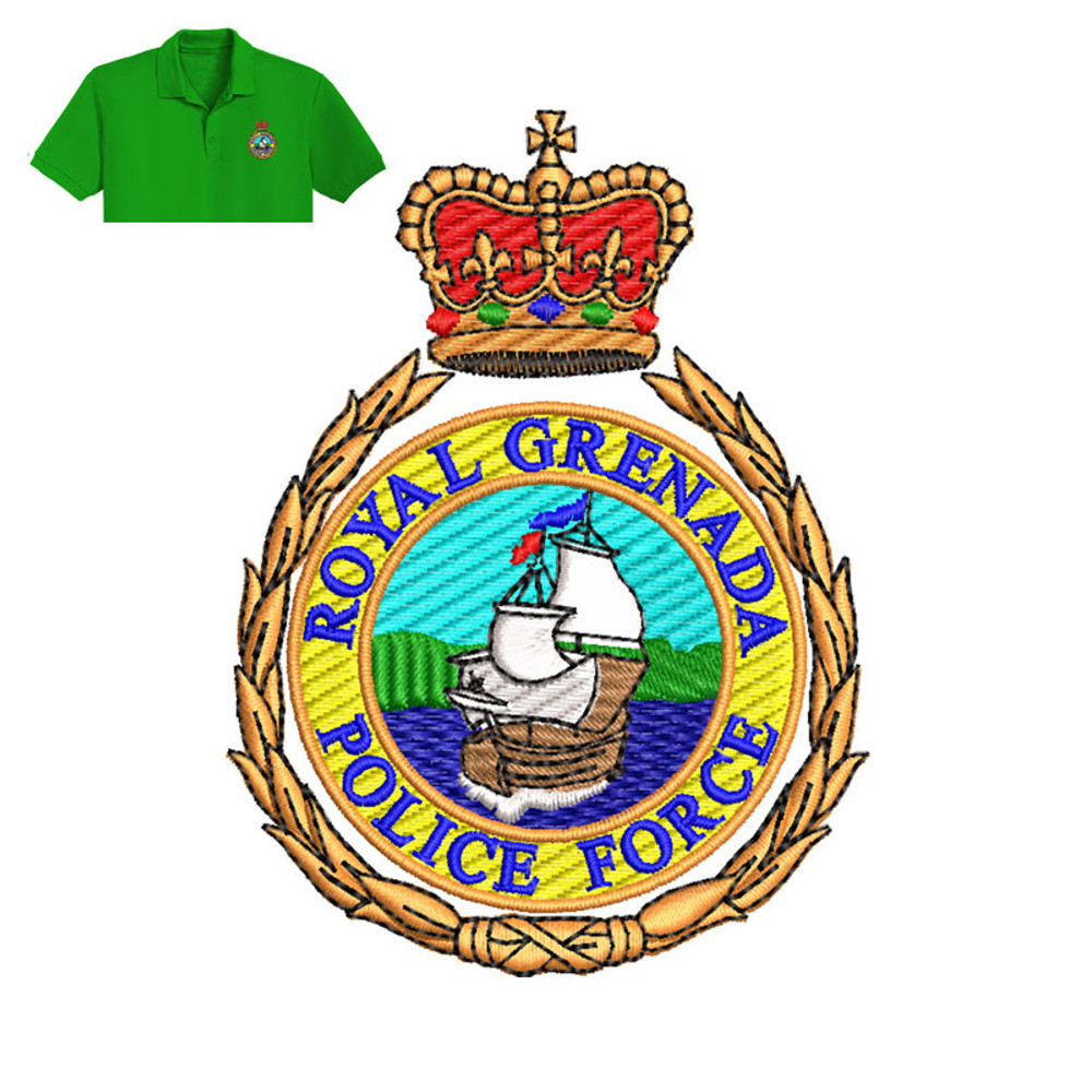 Royal Grenada Embroidery logo for Polo Shirt..jpg
