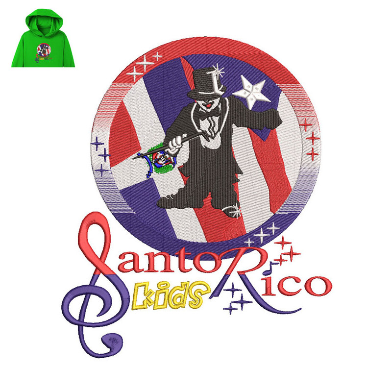 Santo Rico kids Embroidery logo for Hoodie..jpg
