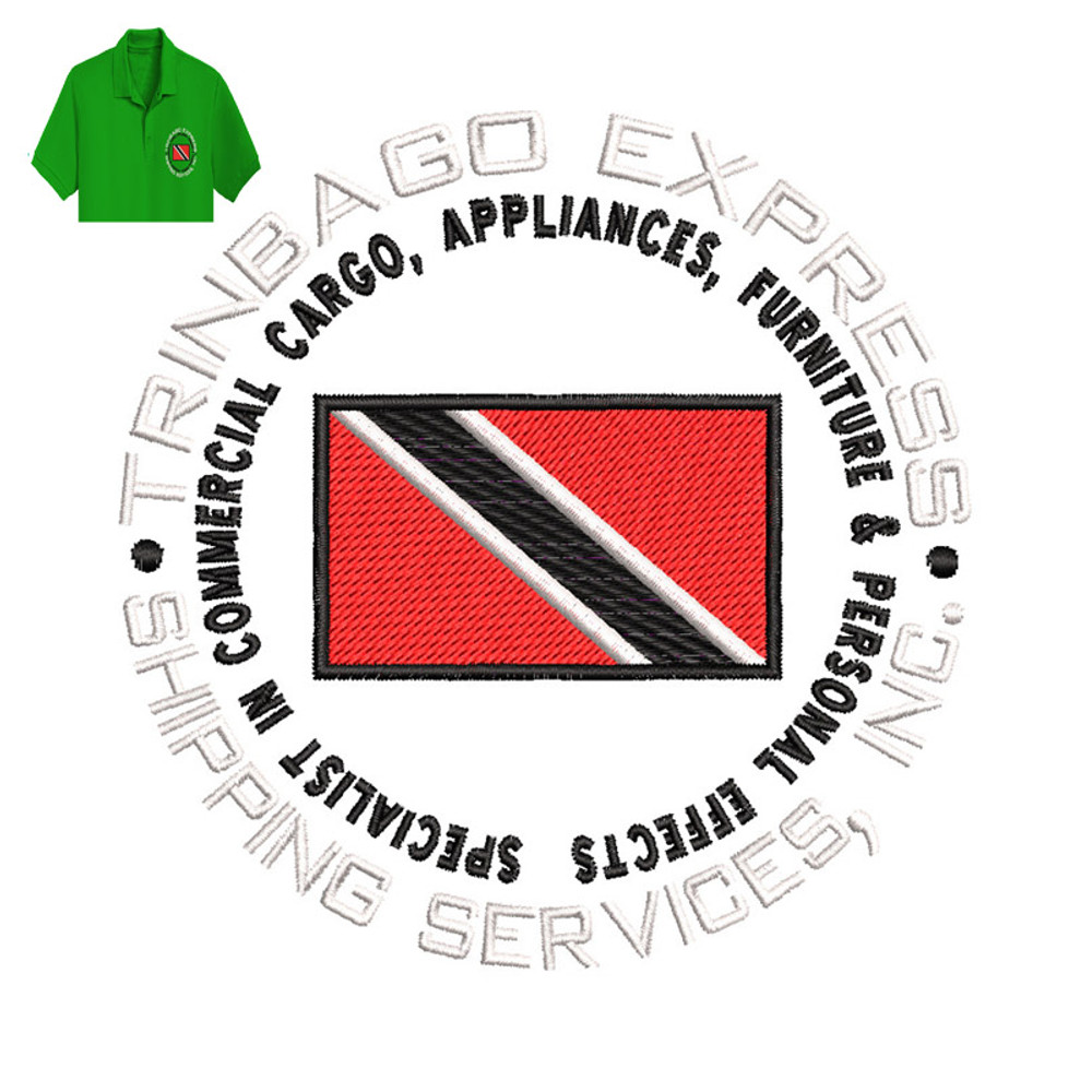 Shipping Services Embroidery logo for Polo Shirt..jpg