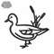 Small Duck Embroidery logo for T-Shirt ..jpg