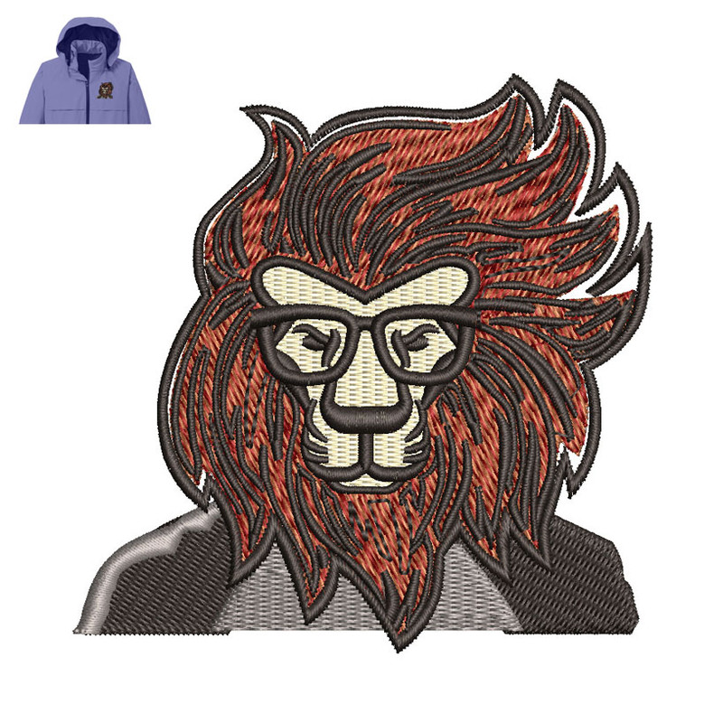 Stream Guided Lion Embroidery logo for Jacket..jpg