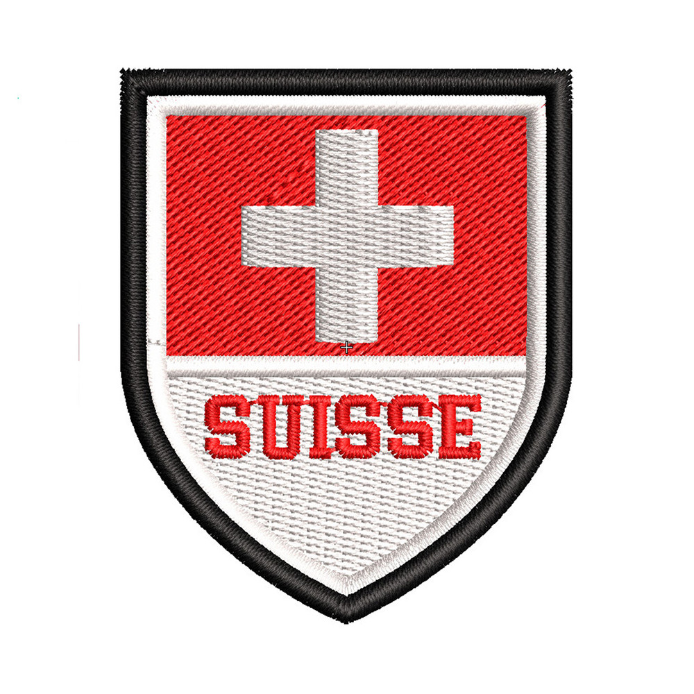 Switzerland Flag Embroidery logo for patch ..jpg