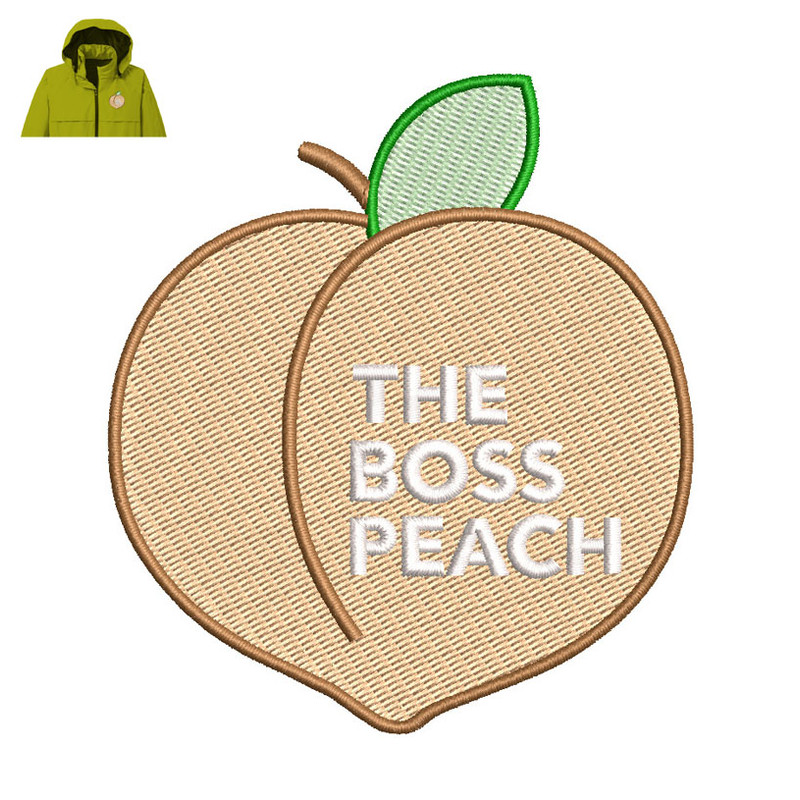 The Boss Peach Embroidery logo for Jacket..jpg