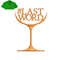 The Last Word Embroidery logo for Polo Shirt..jpg