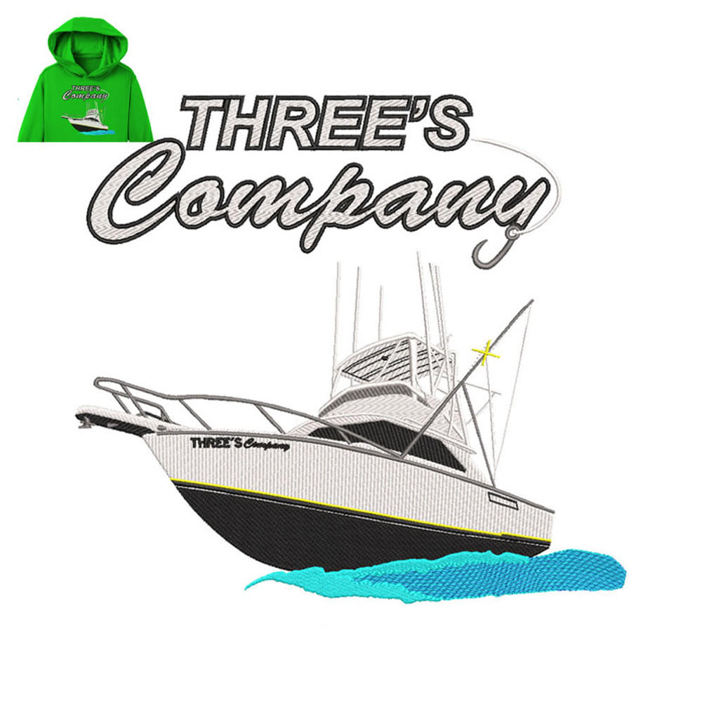 Three Company Embroidery logo for Hoodie..jpg