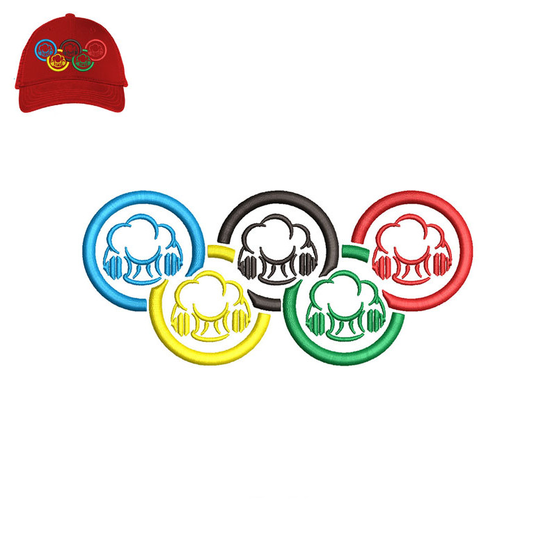 Trefoil Guild 3d puff Embroidery logo for Cap..jpg