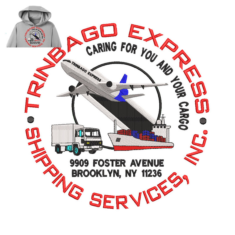 Trinbago Express Embroidery logo for Hoodie..jpg