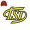 TSD 3d puff Embroidery logo for Cap..jpg