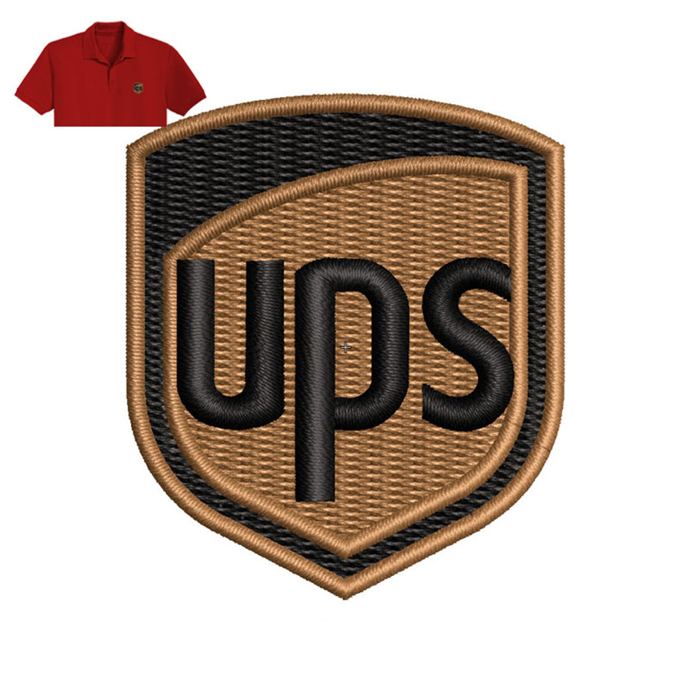 UPS Embroidery logo for polo shirt..jpg