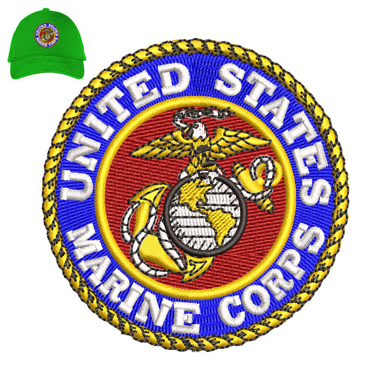 US Marine Crops Embroidery logo for Cap..jpg