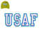 USAF 3d puff Embroidery logo for Cap ..jpg