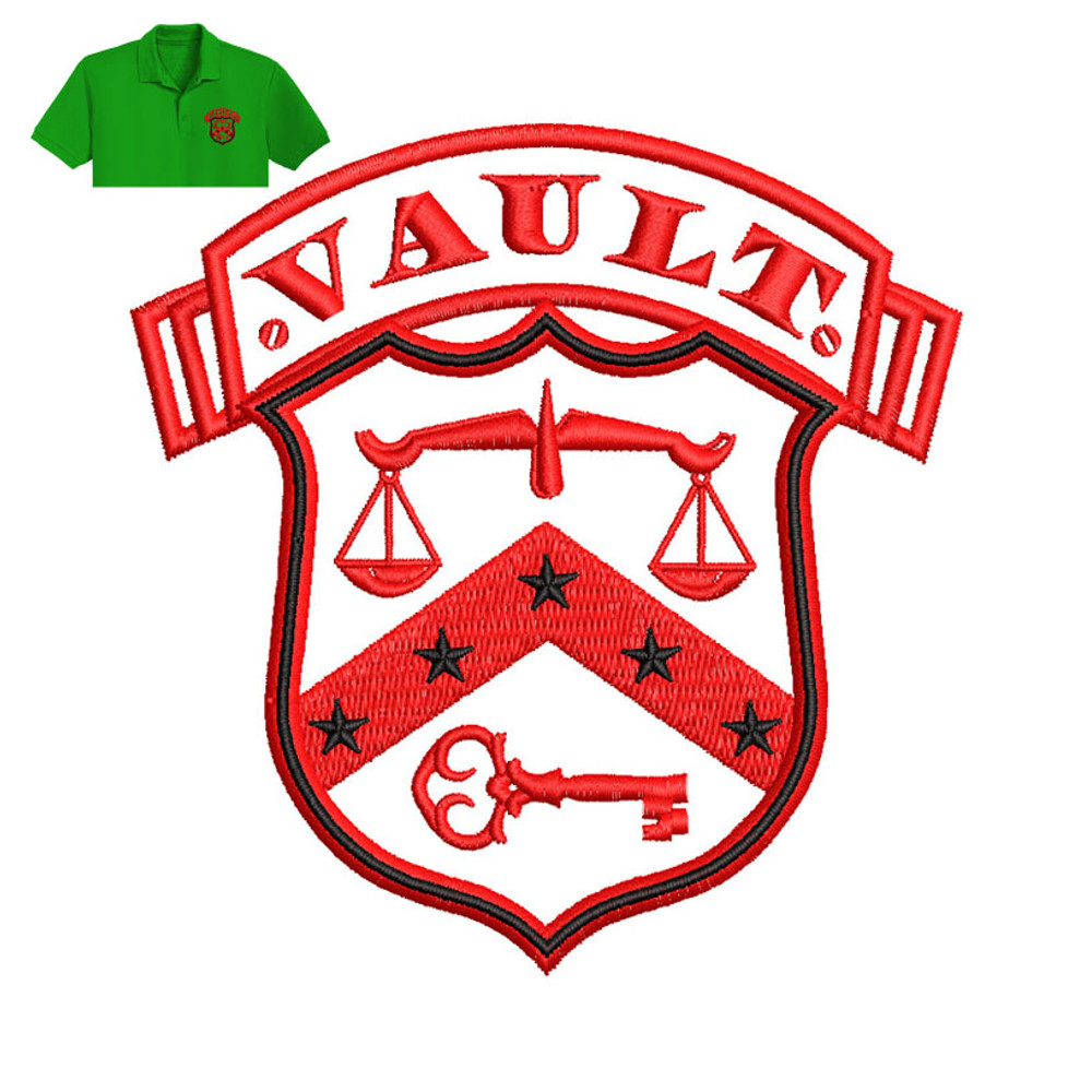 Vault Embroidery logo for Polo Shirt..jpg