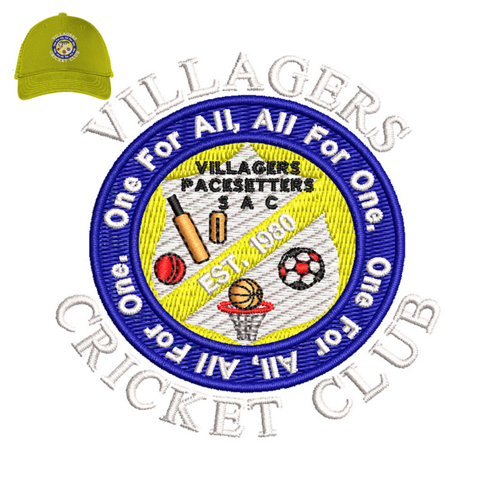 Villagers Pacesetters Embroidery logo for Cap..jpg