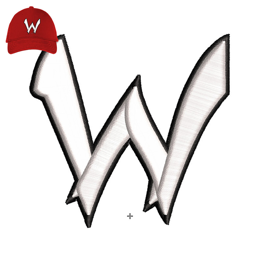 W Embroidery 3D Puff Logo For Cap..jpg