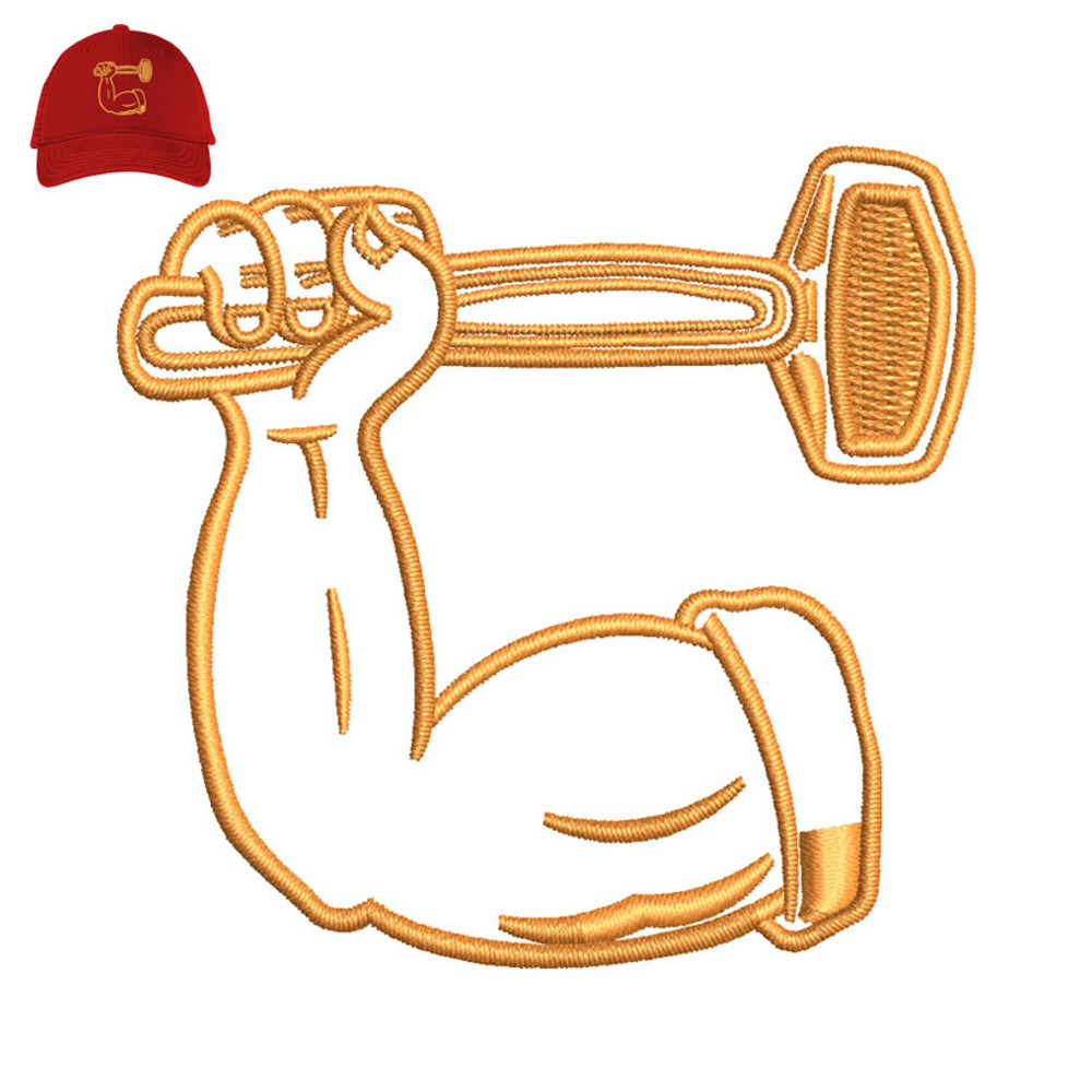 Working Hand Embroidery logo for Cap..jpg