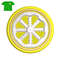 Yellow Wheel Embroidery logo for Baby T-Shirt ..jpg
