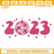 2023 New Year Disco Ball Embroidery Design Files, Disco 2023 Machine Embroidery Design.jpg