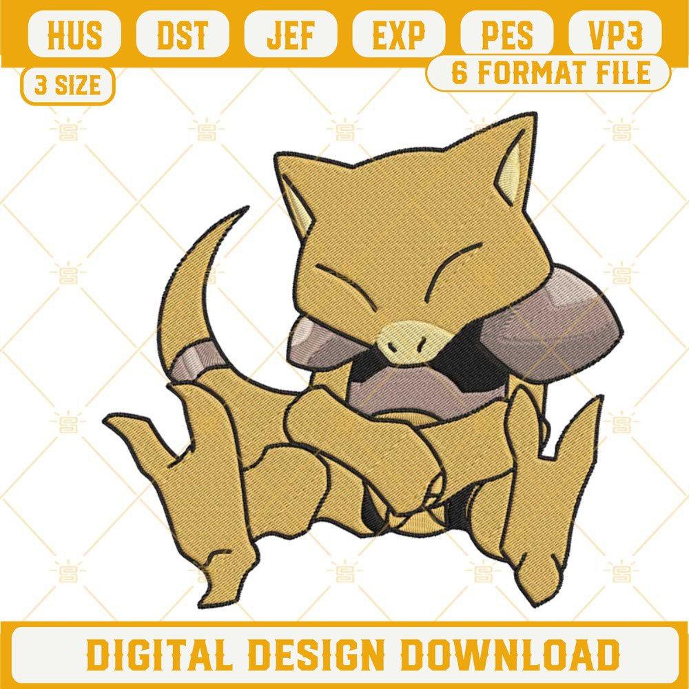 Abra Pokemon Embroidery Designs, Pokemon Anime Embroidery Files.jpg