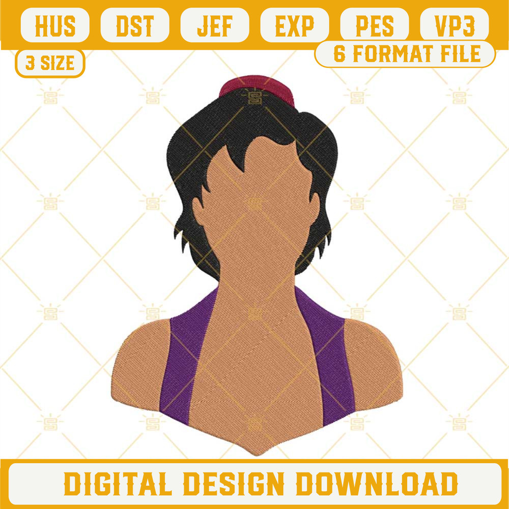 Aladdin Embroidery Design, Disney Prince Embroidery File.jpg