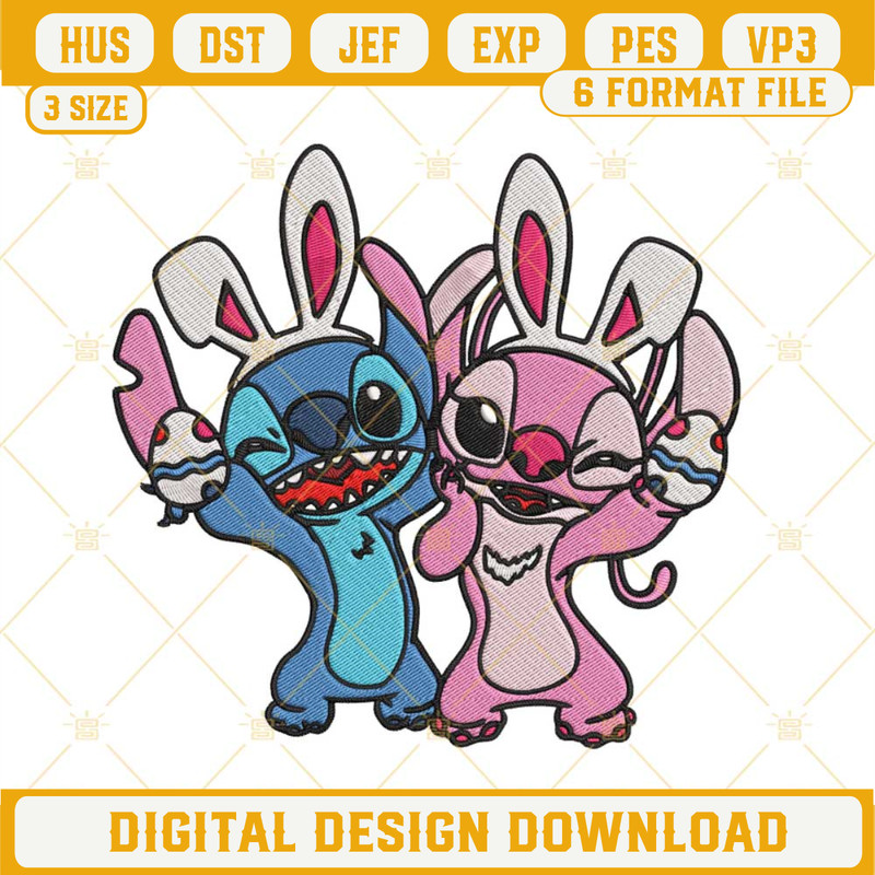 Angel Stitch Easter Bunny Machine Embroidery Designs.jpg